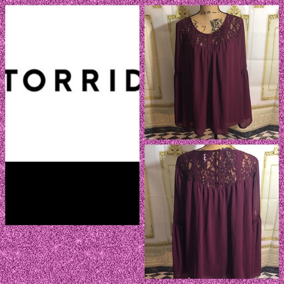 torrid Tops - TORRID PEASANT BLOUSE ❤️❤️